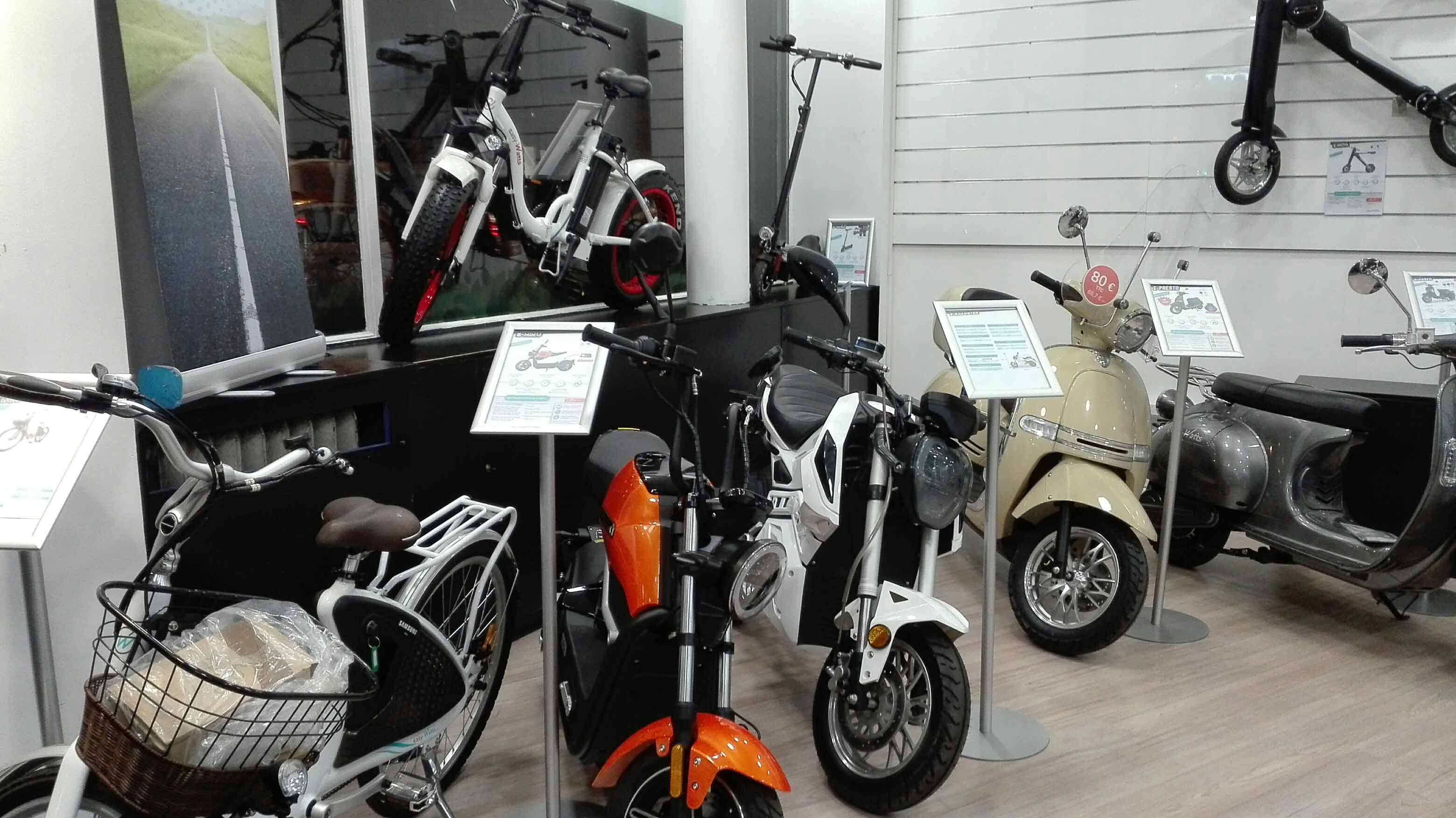 showroom paris scooter &eacute;lectrique essais